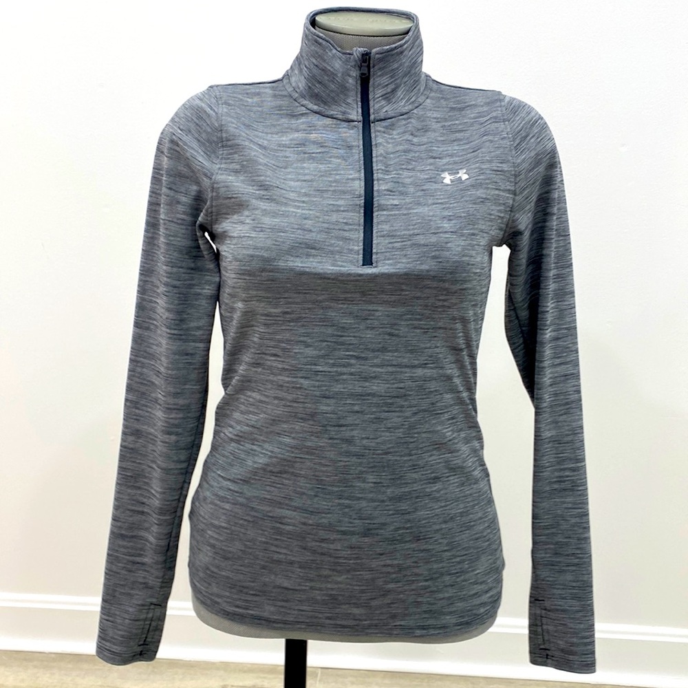 Under Armour Stripe Tech 1/4 Zip Top Shirt